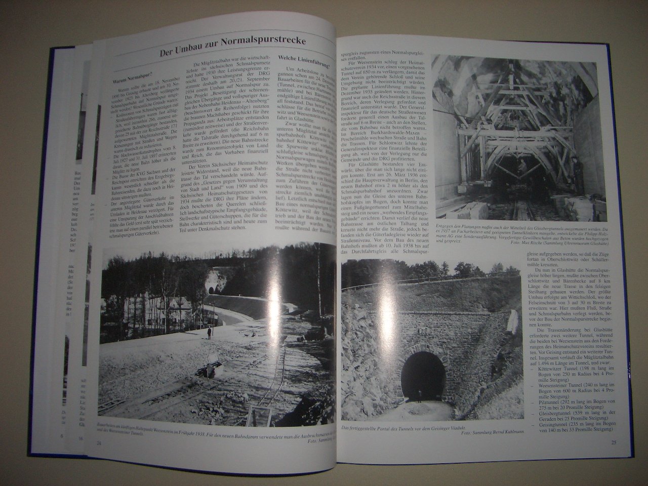 Die normalspurige Müglitztalbahn Heidenau - Altenberg (Nebenbahndokumentation)