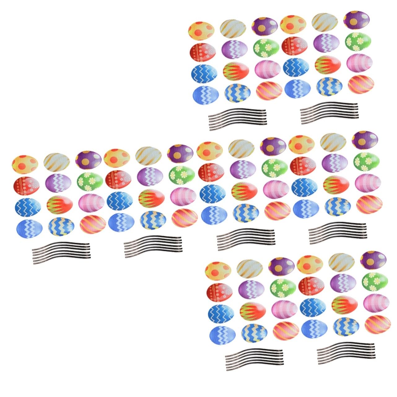 Sticker réfléchissant de Pâques étanche en PVC avec aimant magnétique