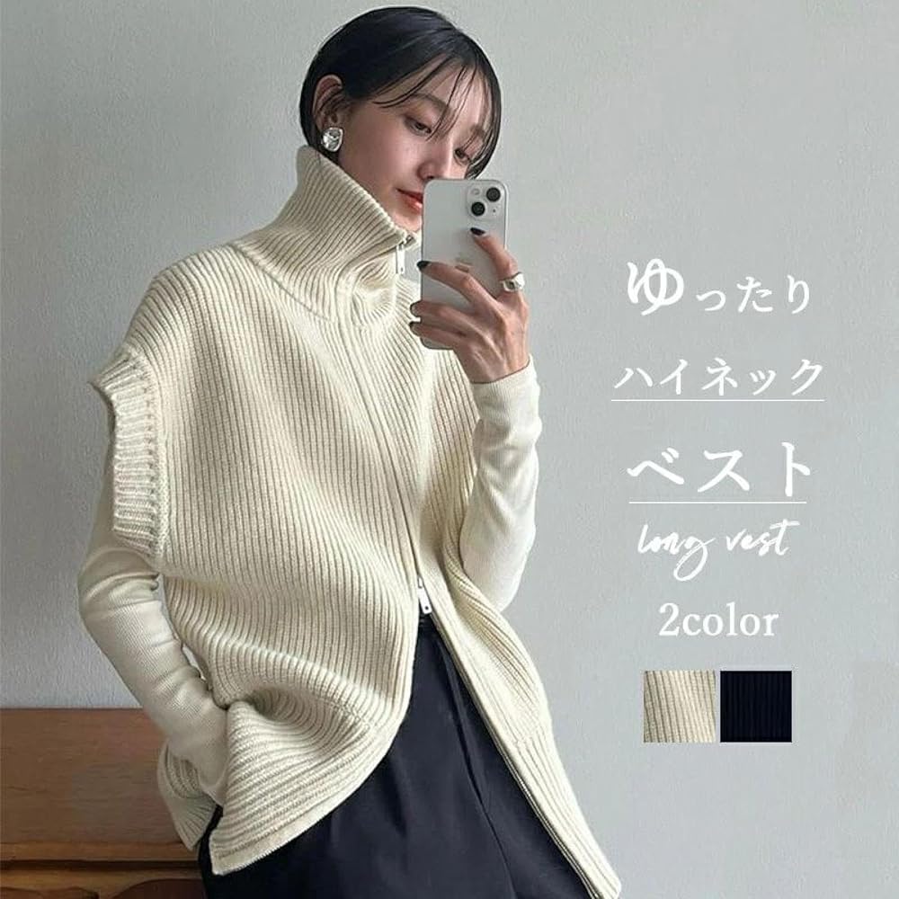 美品】GIVENCHY GOLF ハイネックノースリーブベスト Lサイズ