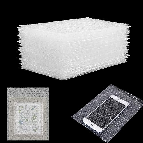 Bubble Pouches Wrap bag 8 Inch x 10 Inch,30 Pcs Double Wall Thickening Shockproof Bubble Bags, Clear Bubble Out Bags Protective Bubble Pouch, Cushioning Bags for Moving, Shipping and Packing