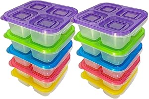 AQSXO Bento Lunch Containers for Bariatric Snacks