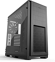Enthoo Pro Glass Midi Tower PC Case – Black, Tempered Glass Panel, High Airflow Design, Modular HDD Brackets, Water Cooling Support