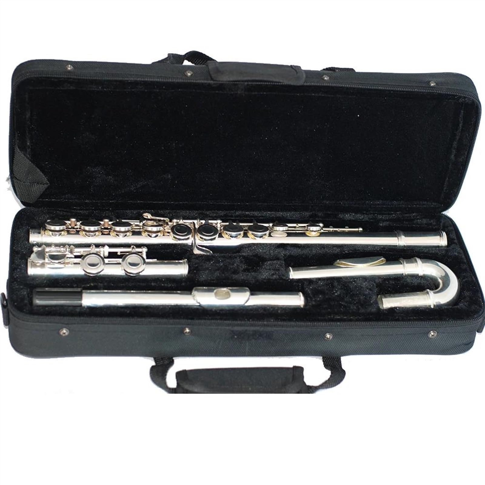 Amazon | フルート楽器 高級C銀メッキフルート楽器 | フルート