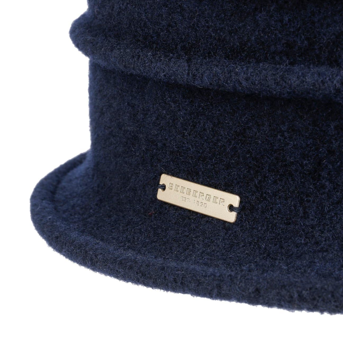 Seeberger Sombrero de Lana Hervida Beata Mujer - Cloche Invierno otoño/Invierno