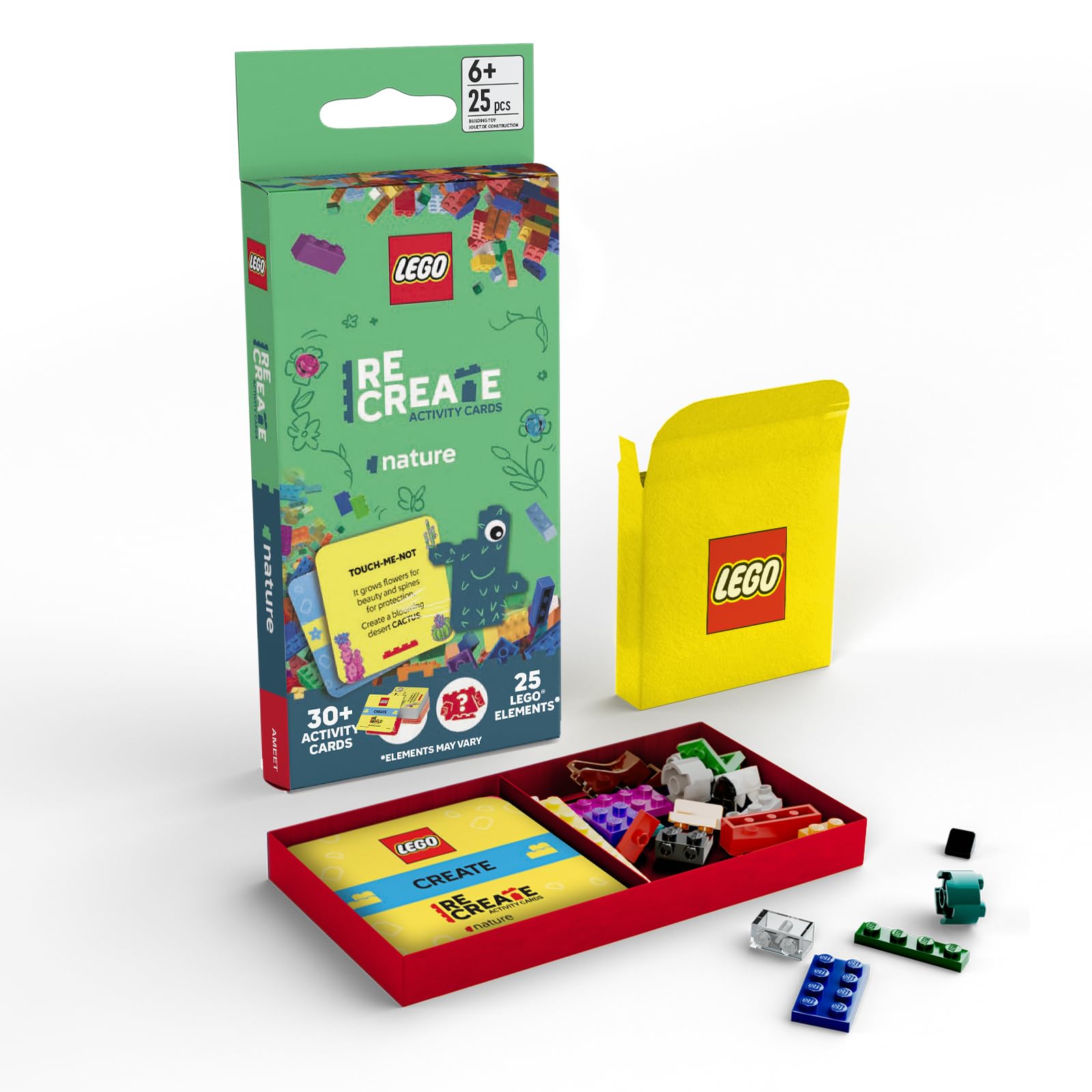 アブストラクト　レコードコレクション 6枚セット Amazon.com: LEGO Recreate Activity Cards – Nature | Creative