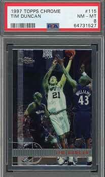NBAカード ルーキーカード #115 Tim Duncan RC PSA8 71yBphHsCZL._UF350,350_QL50_.jpg