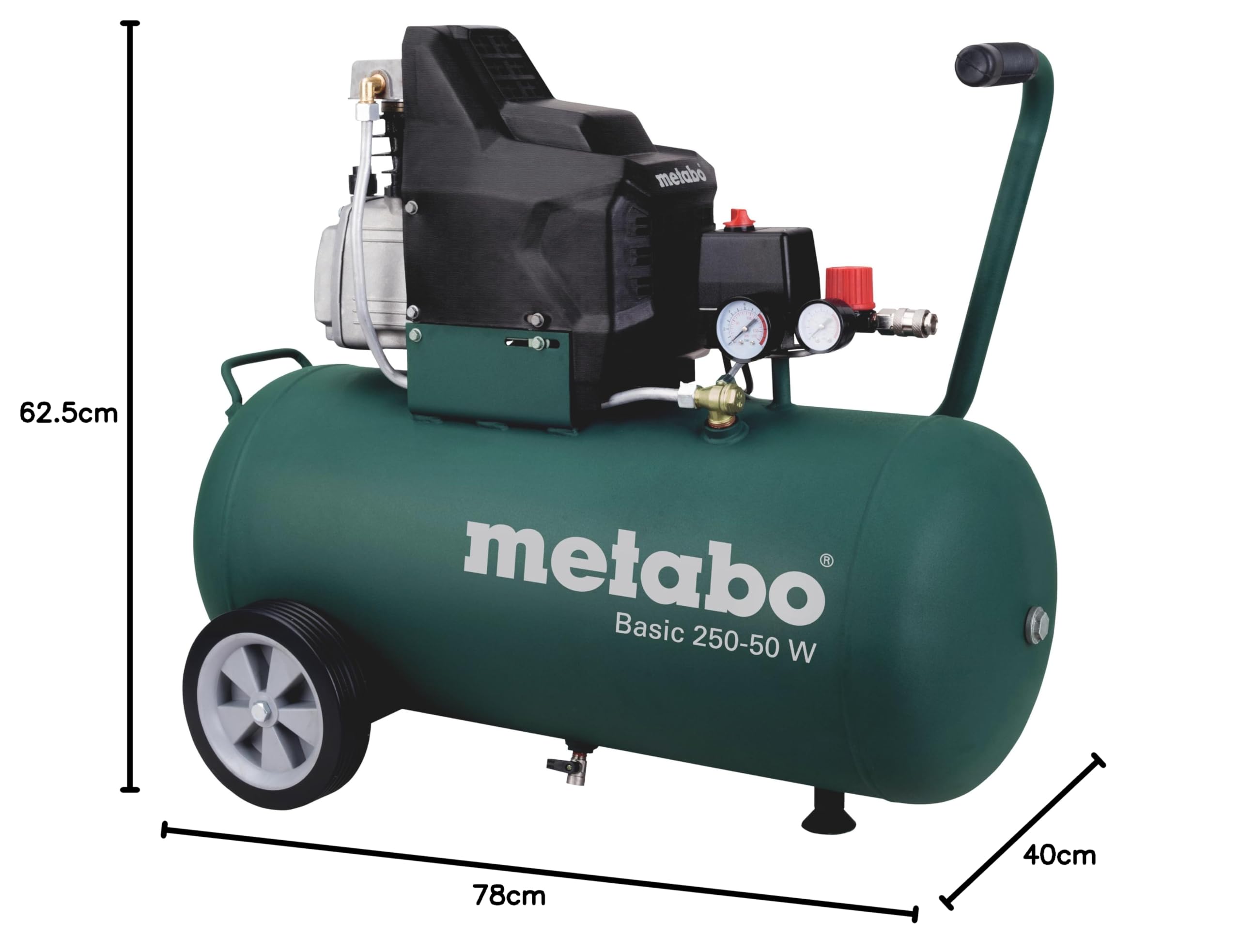 Metabo Compresseur Basic 250-50 W, 50 l