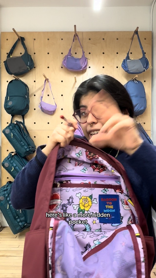 Mochila De Cabina Kippi Expedition Repelente Al Agua - Purple