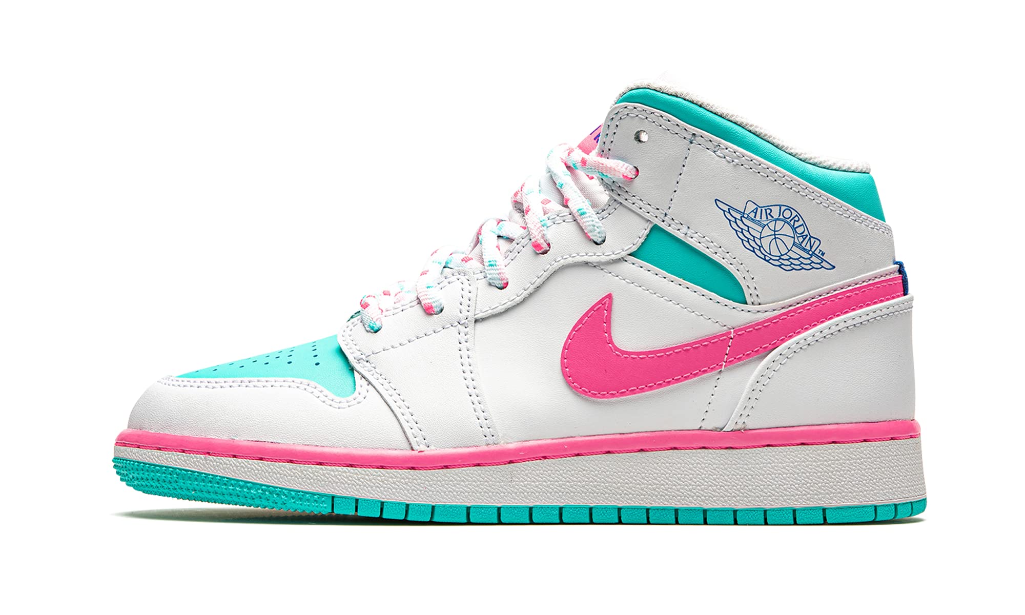 Jordan Youth Air Jordan 1 Mid GS 555112 102 Digital Pink - Size 4Y