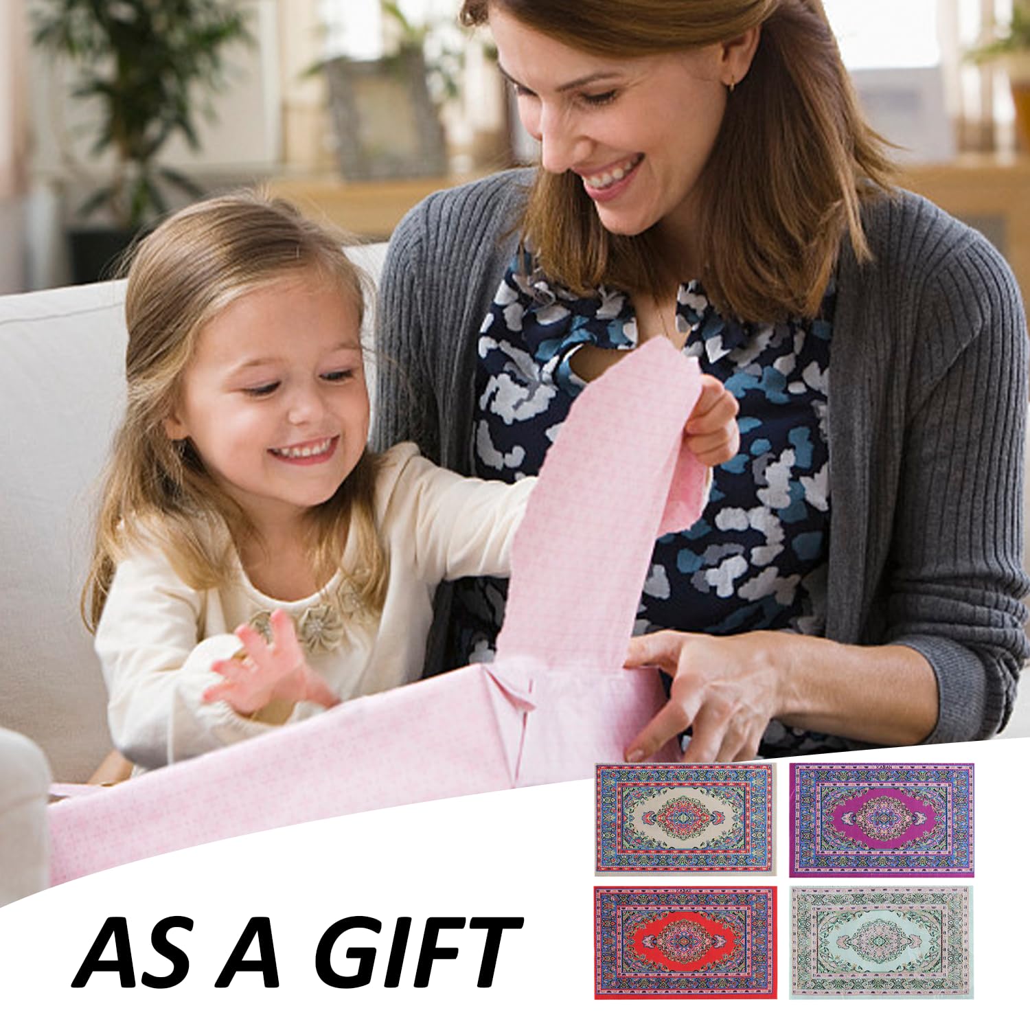 Provence Miniature MyTinyWorld Maison De Poupées Grand Rectangulaire Victorien Moquette/Tapis (vclr05 Table Haute