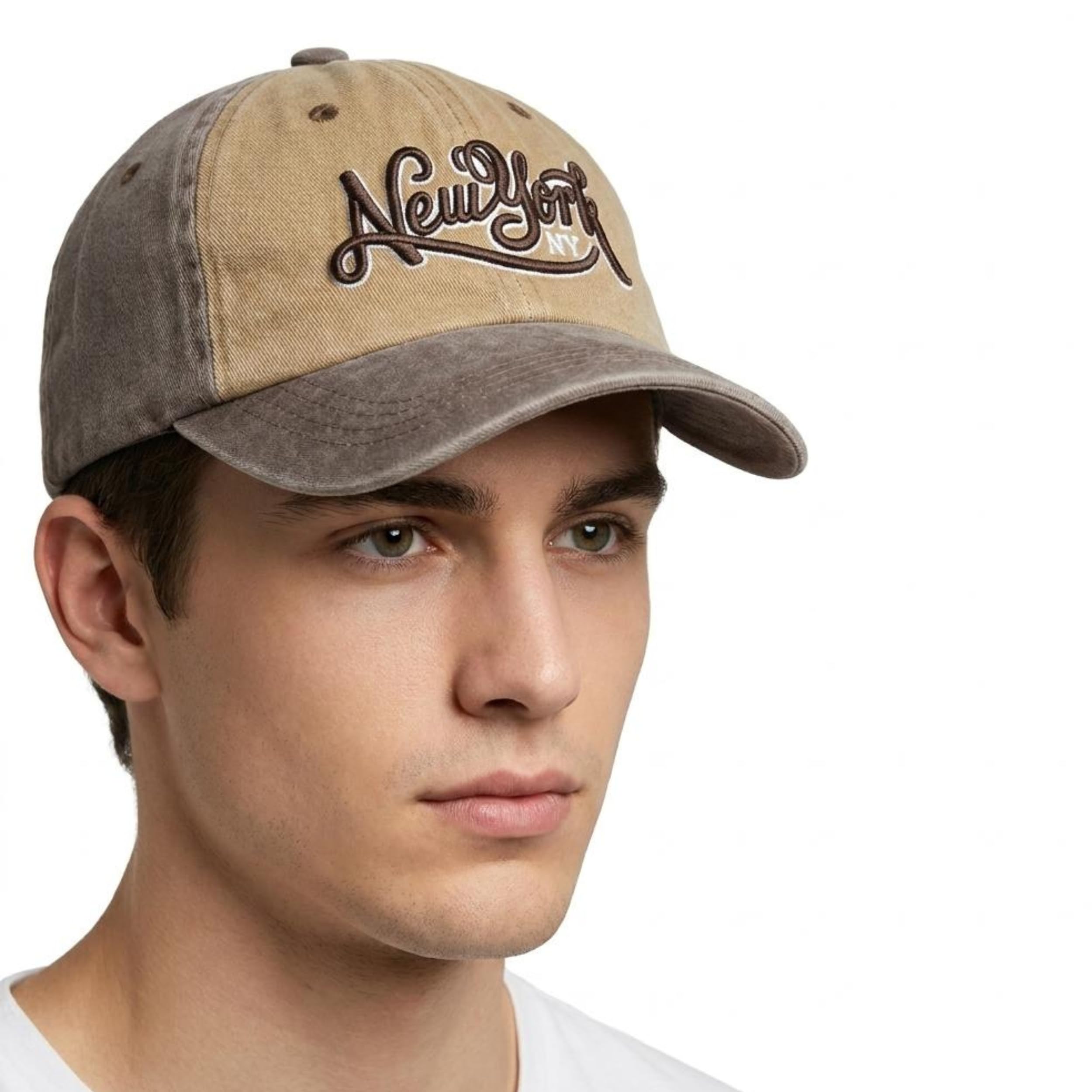 Baseball Cap for Men & Women | Unisex Vintage Washed Cotton Adjustable Distressed Sports Sun Cap with Embroidery.-picture-27