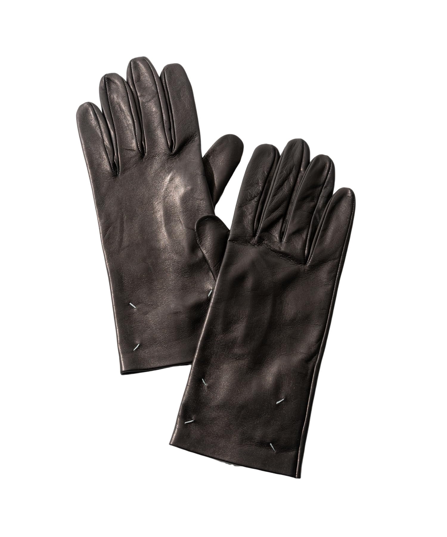 Amazon.co.jp: Maison Margera S67TS0025 SY1536 Gloves, Black, S