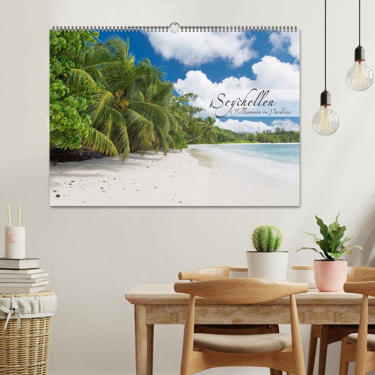 Seychellen - Willkommen im Paradies (Wandkalender 2026 DIN A2 quer), CALVENDO Monatskalender: Dieser Kalender nimmt Sie mit auf eine Reise in das Paradies (CALVENDO Orte)