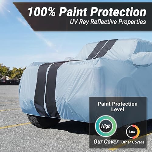 Miniatura 109 de iCarCover Compatible con: Bentley Continental GT, GTC, 2003-2019, funda completa para automóvil, impermeable, resistente a todo tipo de clima