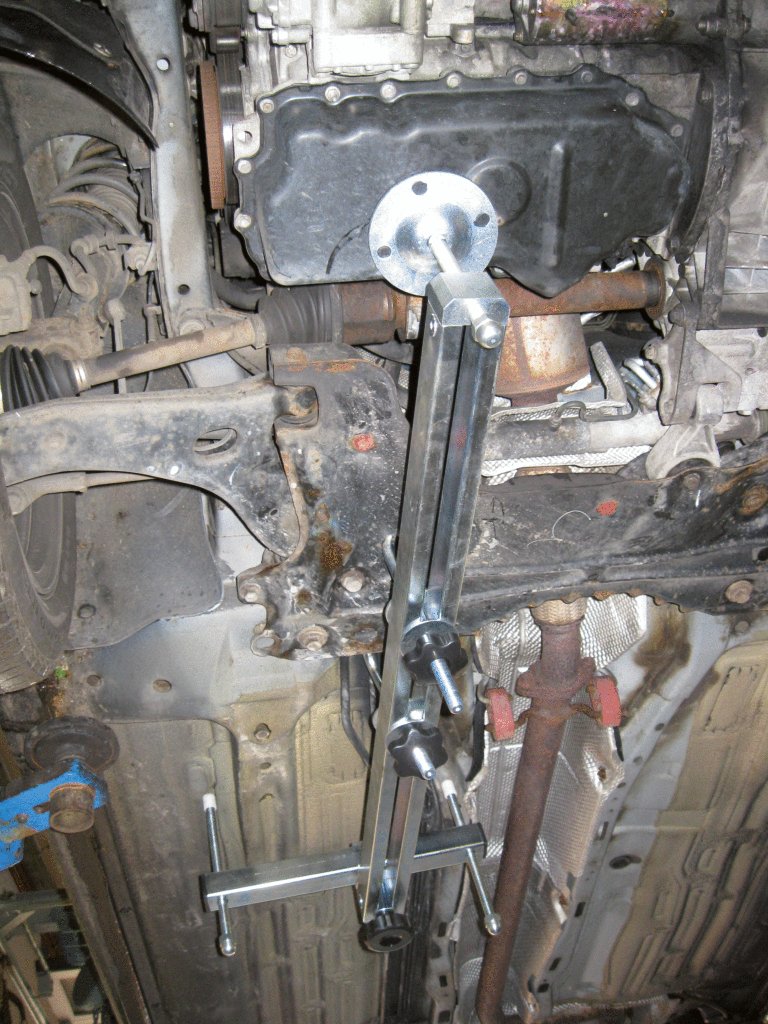 KS Tools 160.0090 Travesaño de apoyo del motor universal