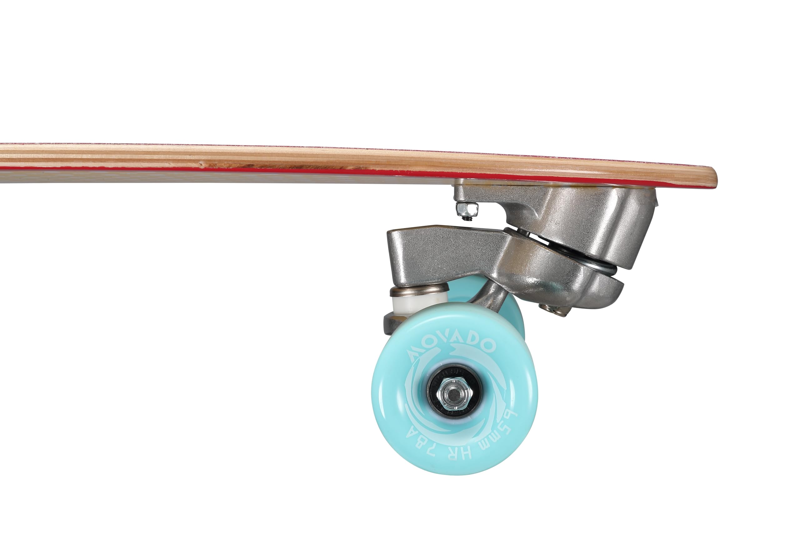 STAR SCOOTER Monopatín Surf Skateboard Longboard Vintage Retro Cruiser 65mm ABEC-11