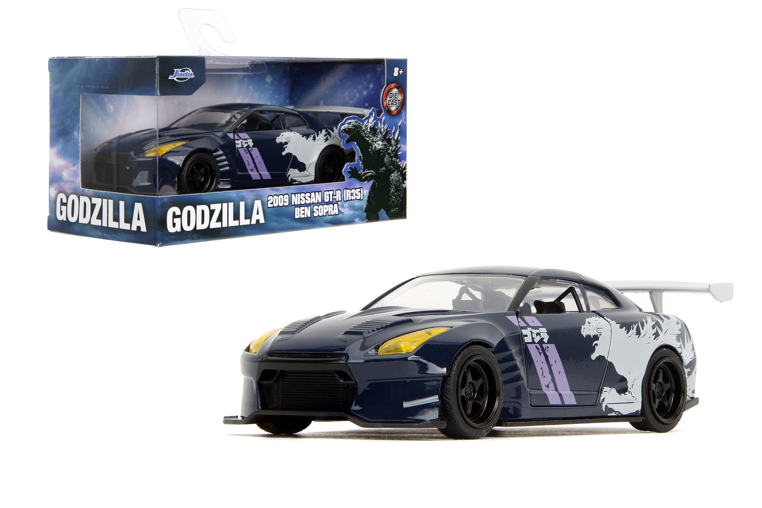 Jada Hollywood Rides 1:32 Scale Die-Cast 2009 Nissan GT-R (R35