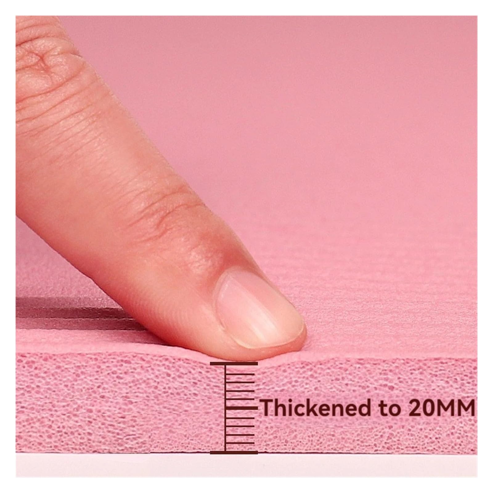 10 mm dickes, rutschfestes Yogamatten-Set mit Taschengurten
