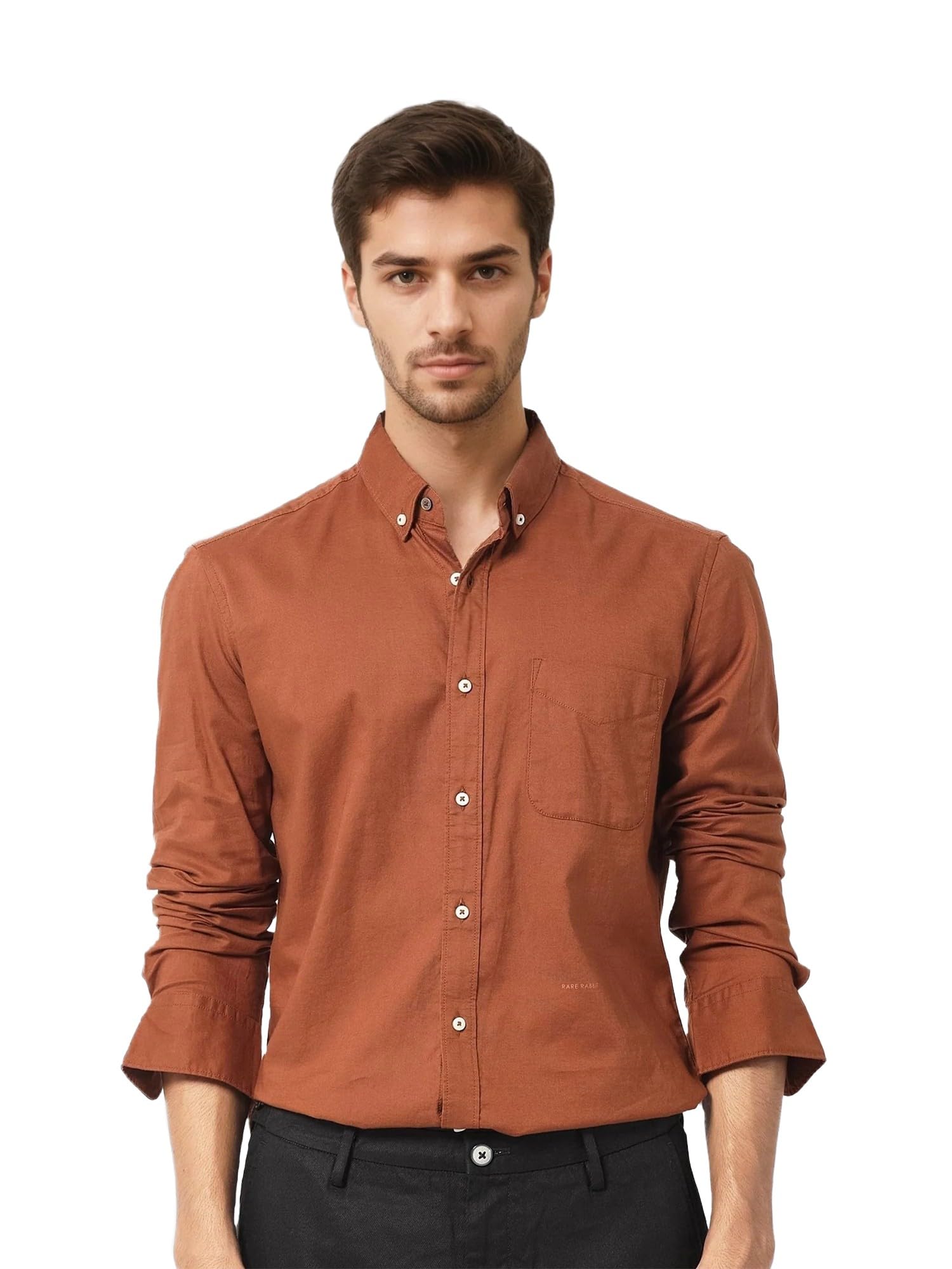 rare rabbit Regular fit Plain Shirt-picture-20