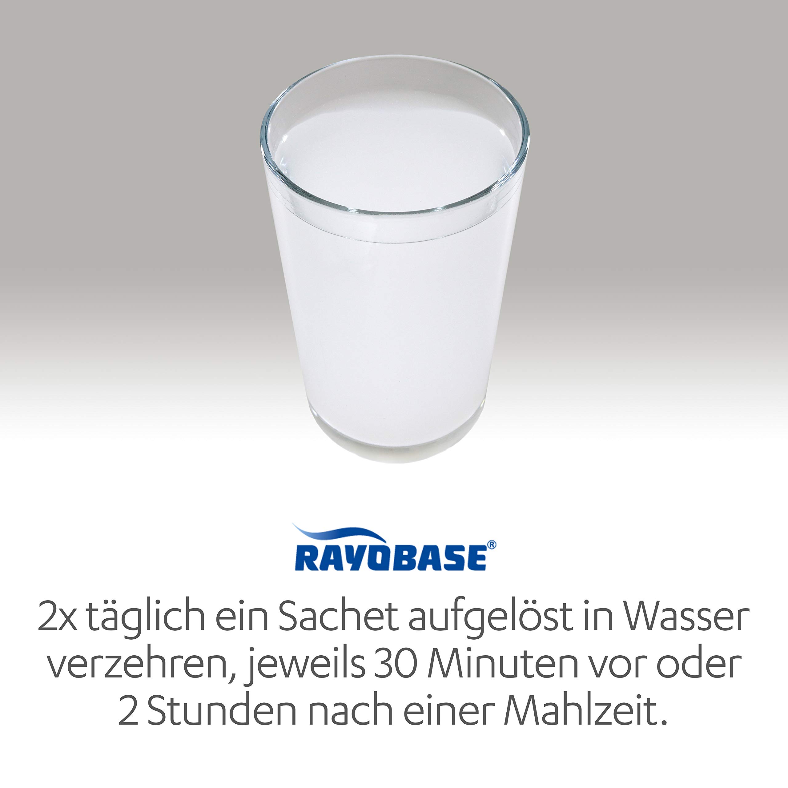 Rayobase® - Basisches Mineralstoffpulver, Packung (217 g) mit 62 Sachets à 3,5 g