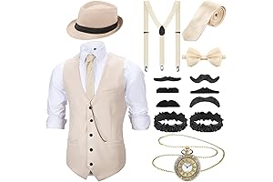 Classy Elegance and a Dash of the Roaring Twenties with This 1920s Mens Costume