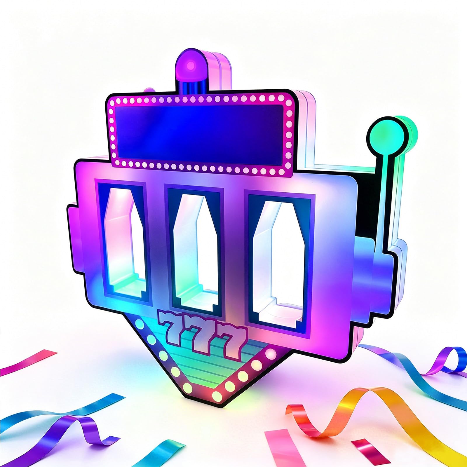 Aredwhiterui LED RGB Illuminated Bottle Presentation Stand for 3×750ml Champagne, Bottle Service Sign with Remote Control for Bar Counter, Clubs & Celebration Events B