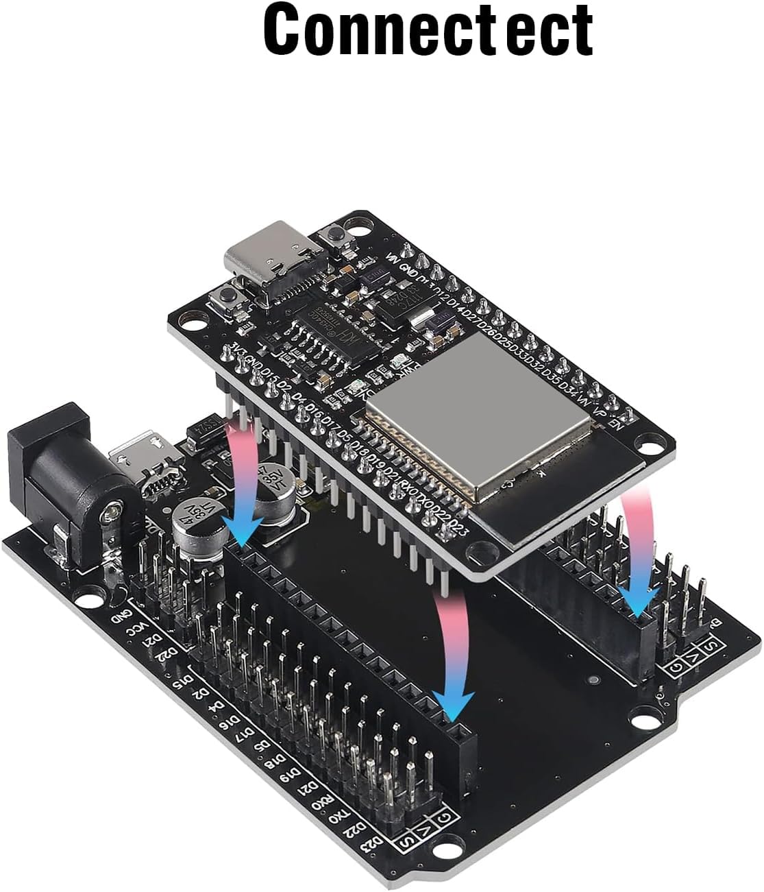 2 Schede Di Sviluppo ESP32 Binghe - Con CH340, WiFi 2.4 GHz E Bluetooth, Compatibile Con Arduino - Foto 4
