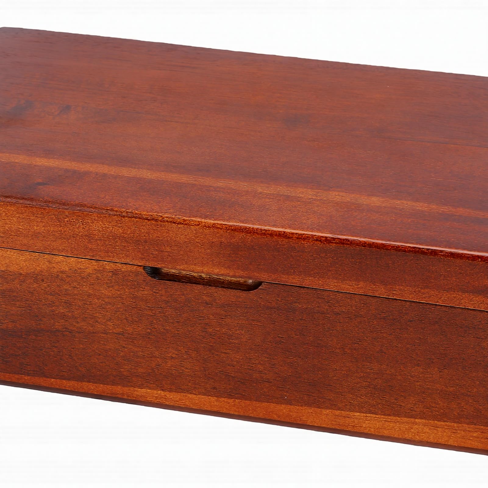 Annadue Teebeutel-Box, Organizer-Box aus Holz mit Klappdeckel und Mehreren Fächern, Teebeutelhalter für Küche, Büro, Arbeitsplatte