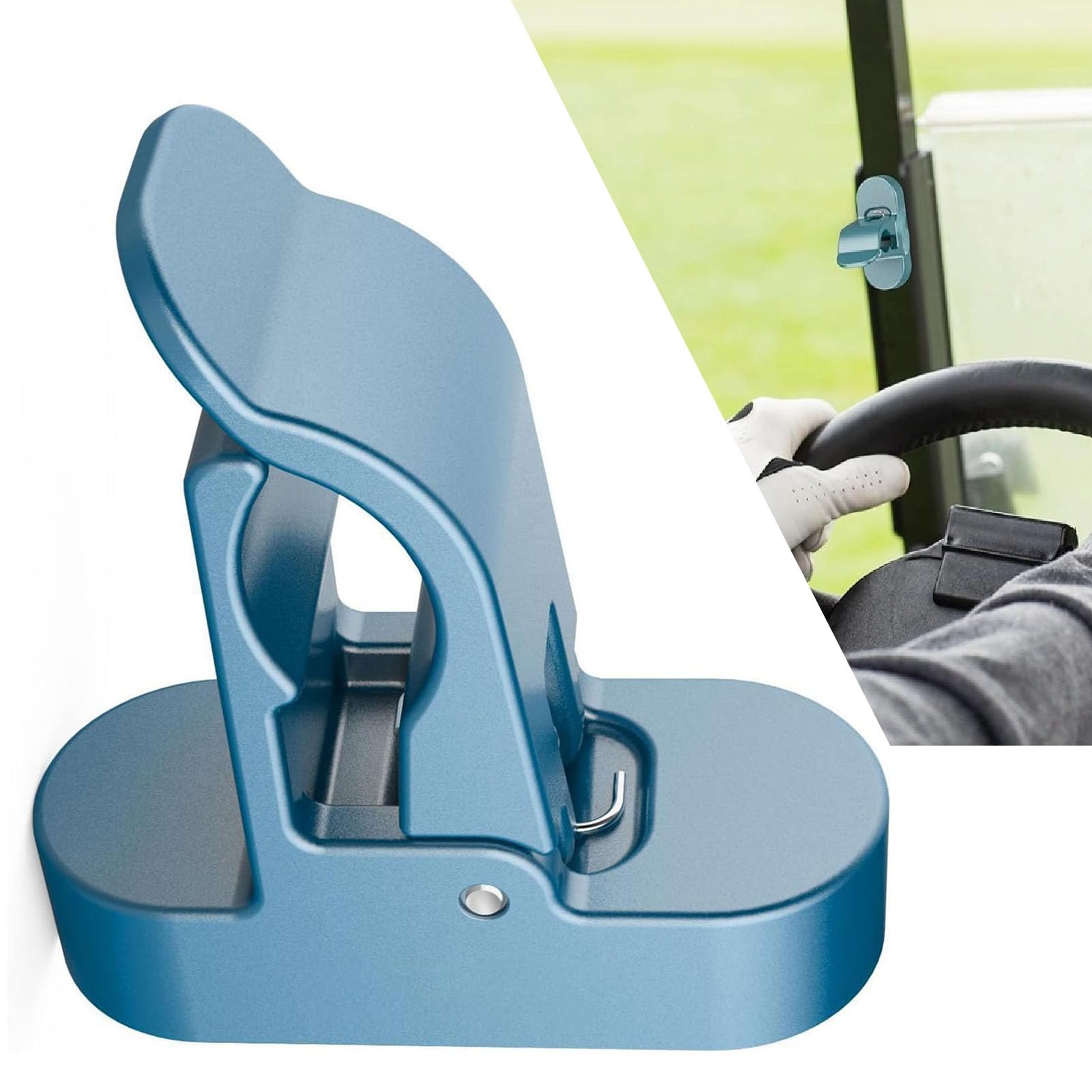 Magnetischer Zigarrenhalter Für Golfwagen & Grill | Aus Aluminium | Mit Gurt & Starkem Magneten | Für Alle Standard-Zigarren