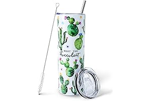 Cactus Tumbler, Plant Humor Tumbler, Cute Succulent Gifts for Women