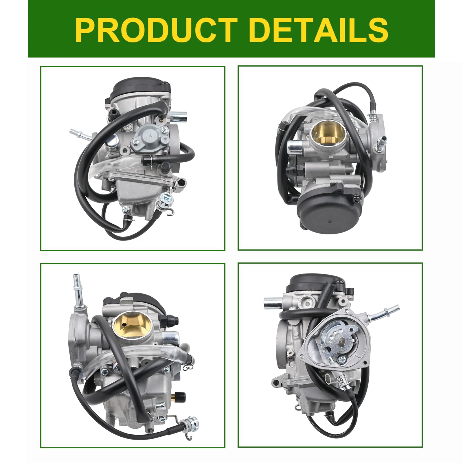 Amazon.com: NIMTEK YFM400 Carburetor for Yamaha Big Bear 400