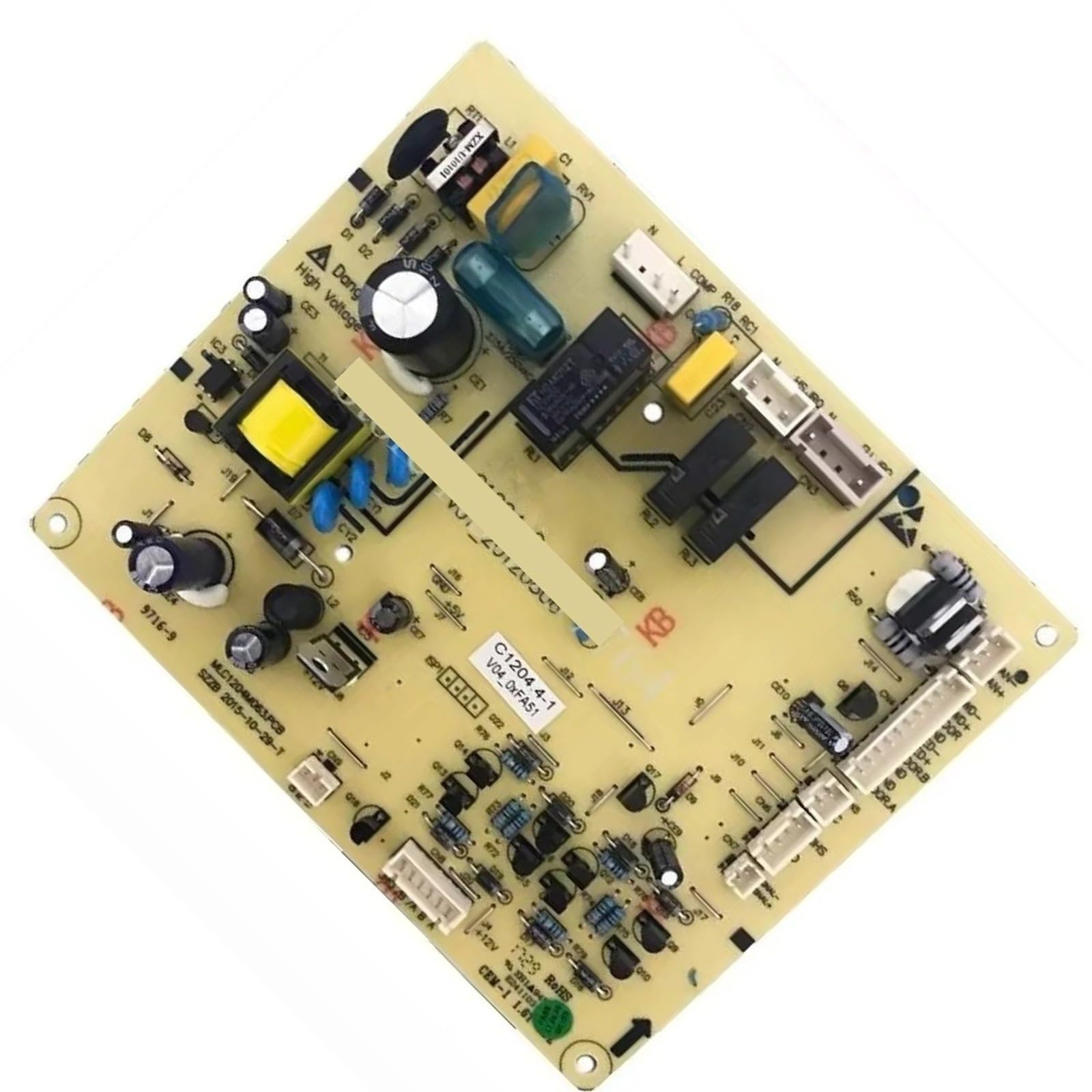 Placa De Circuito De Ordenador for Refrigerador, Pieza De C1204.4-1, PCB for Refrigerador, Control De Refrigerador, Piezas De Repuesto