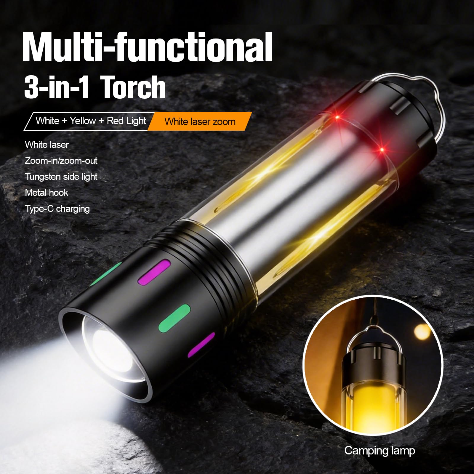 Gemmac Kit Supervivencia, 218 en 1 Portátil Kit Supervivencia 72 Horas Equipada con Filtro Agua Chubasquero Silbato Brujula Luz Camping Multifuncional Survival Kits Camping Aventura Senderismo Regalo