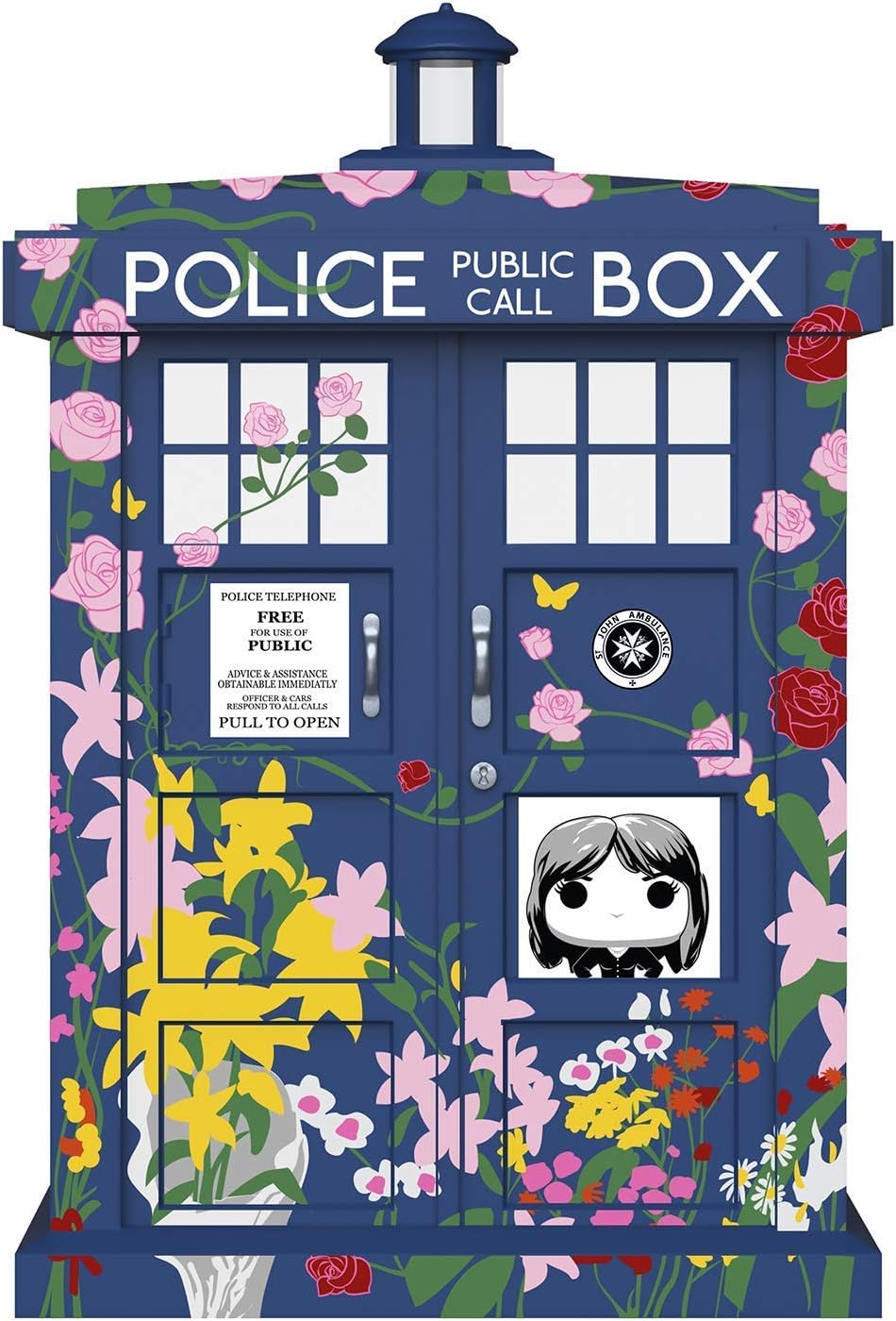 Funko Pop Television: Doctor Who - 6" Tardis Clara Memorial Collectible Figure, Multicolor