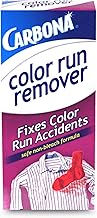Carbona® Color Run Remover | Powerful Color Bleed Eliminator | Fixes Color Run Accidents | 2.6 Oz, 1 Pack