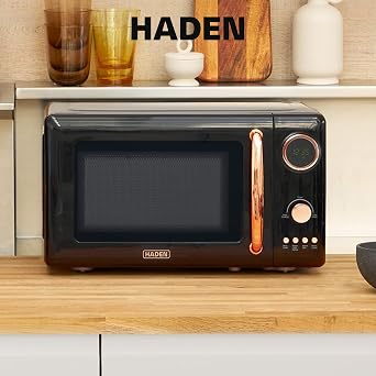 Haden 700 Watt 0.7 Cubic Foot Microwave Oven with Digital Controls