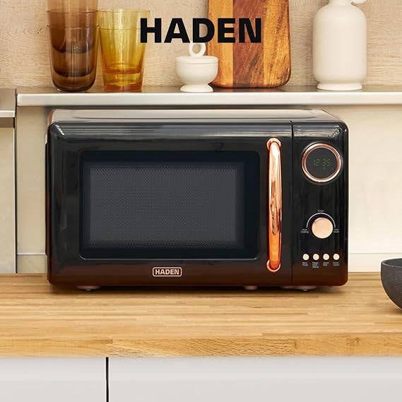 Haden 700 Watt 0.7 Cubic Foot Microwave Oven with Digital Controls