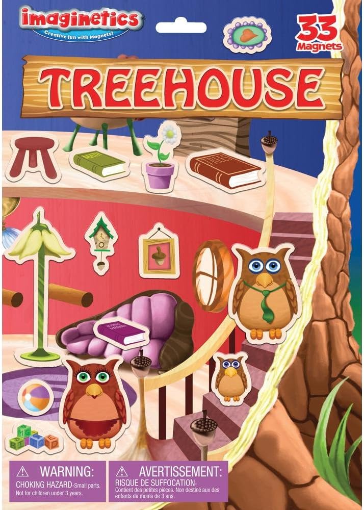 33 Magnets Treehouse Play Set