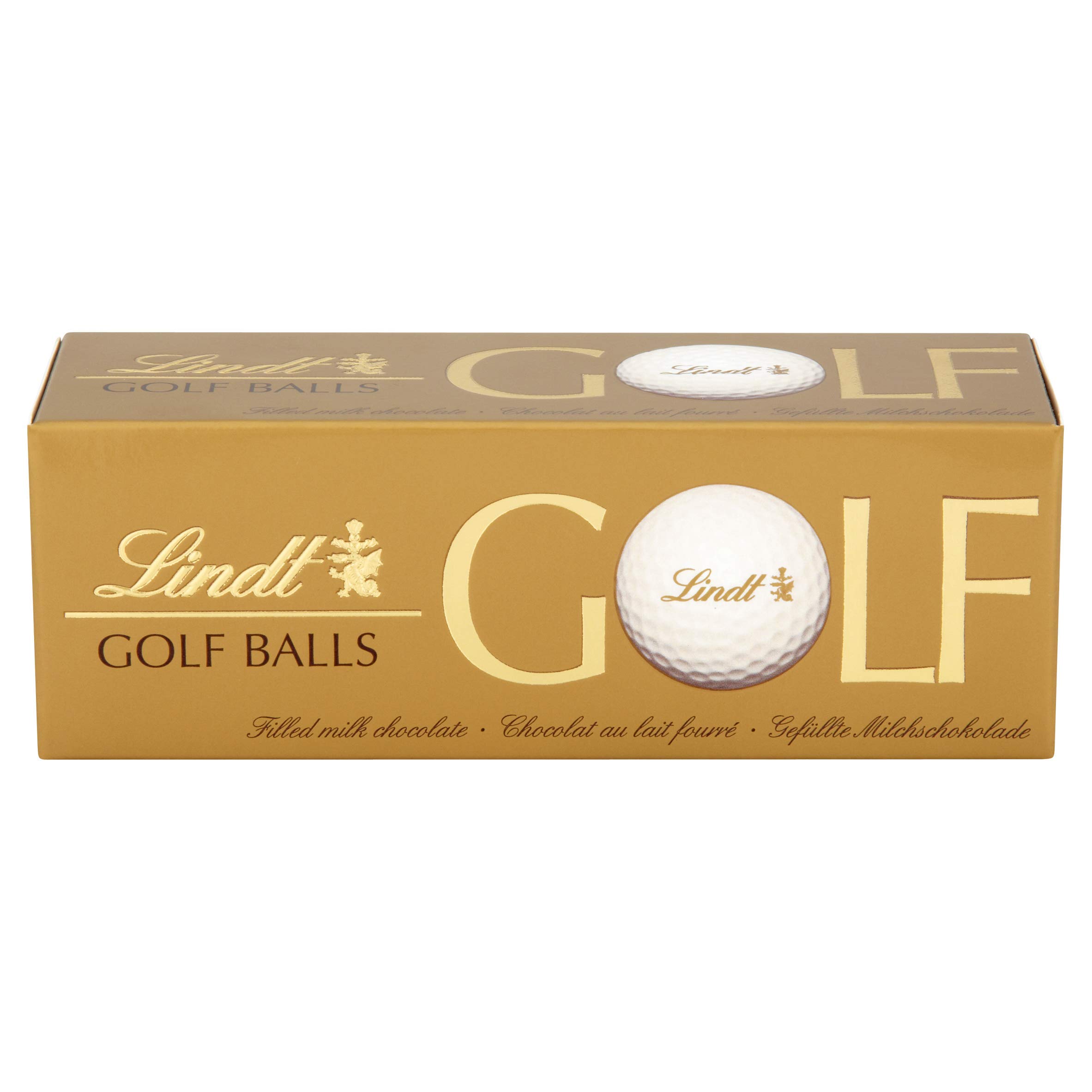 Lindt - GOLF BALLS - Chocolat au lait - Présentoir de 10 étuis de 110g