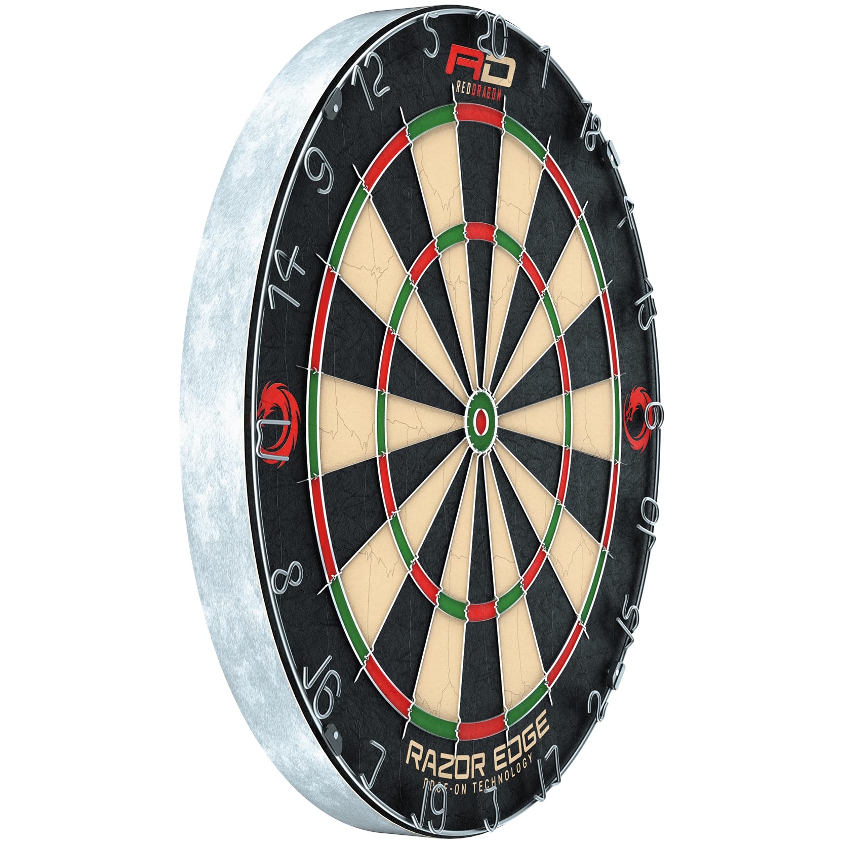 RED DRAGON RazorEdge Bersaglio con setole premium standard professionale approvato dai tornei