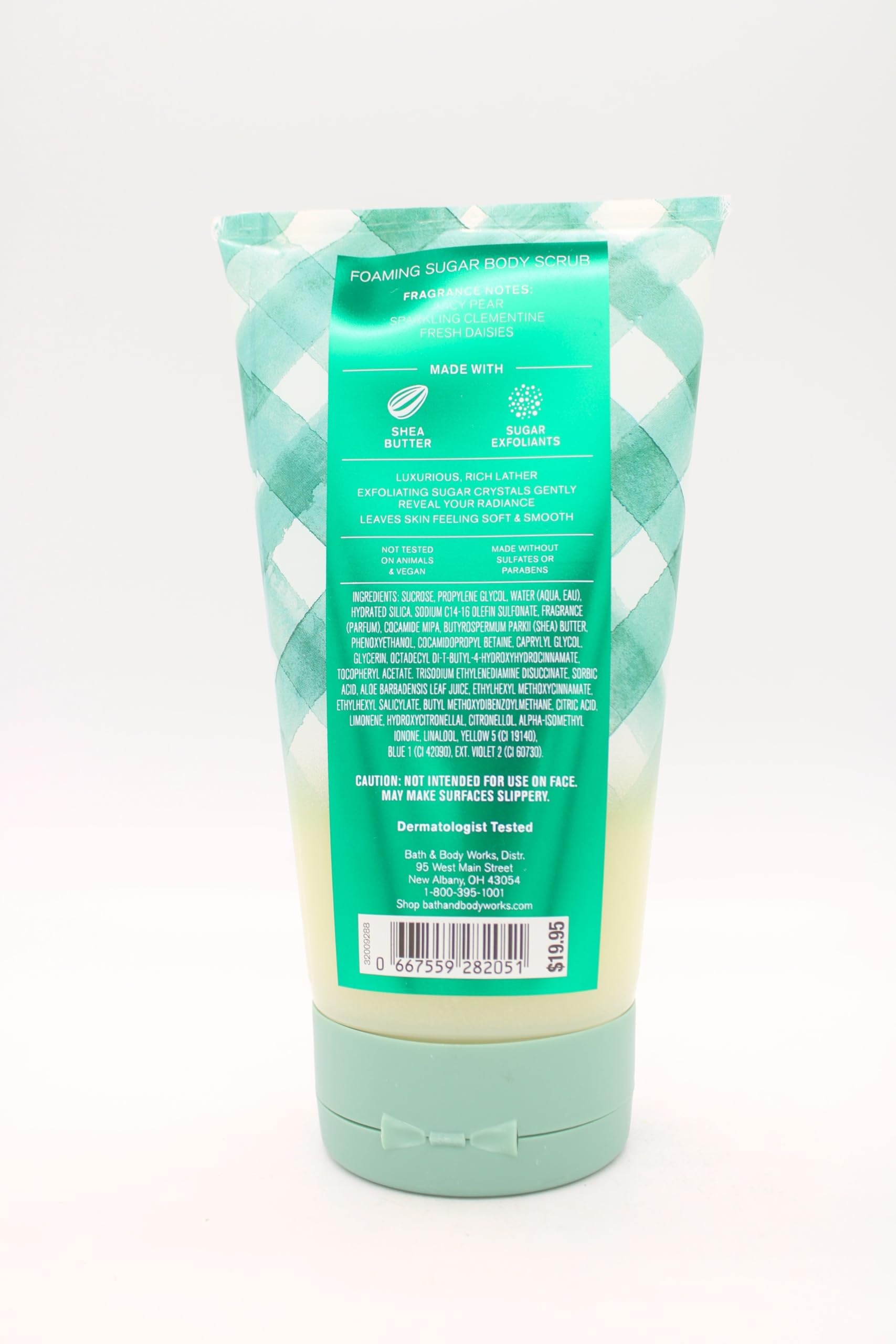 Generic Gingham Fresh, BBW Bath and Body, Foaming Sugar Body Scrub, 8 oz