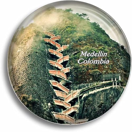 Imán para nevera Colombia Las Lajas Santuario Pasto Imanes de vidrio para recuerdos de refrigerador, lindo imán de cristal decorativo para pizarra Imán para nevera Colombia Las Lajas Santuario Pasto Imanes de vidrio para recuerdos de refrigerador, lindo imán de cristal decorativo para pizarra