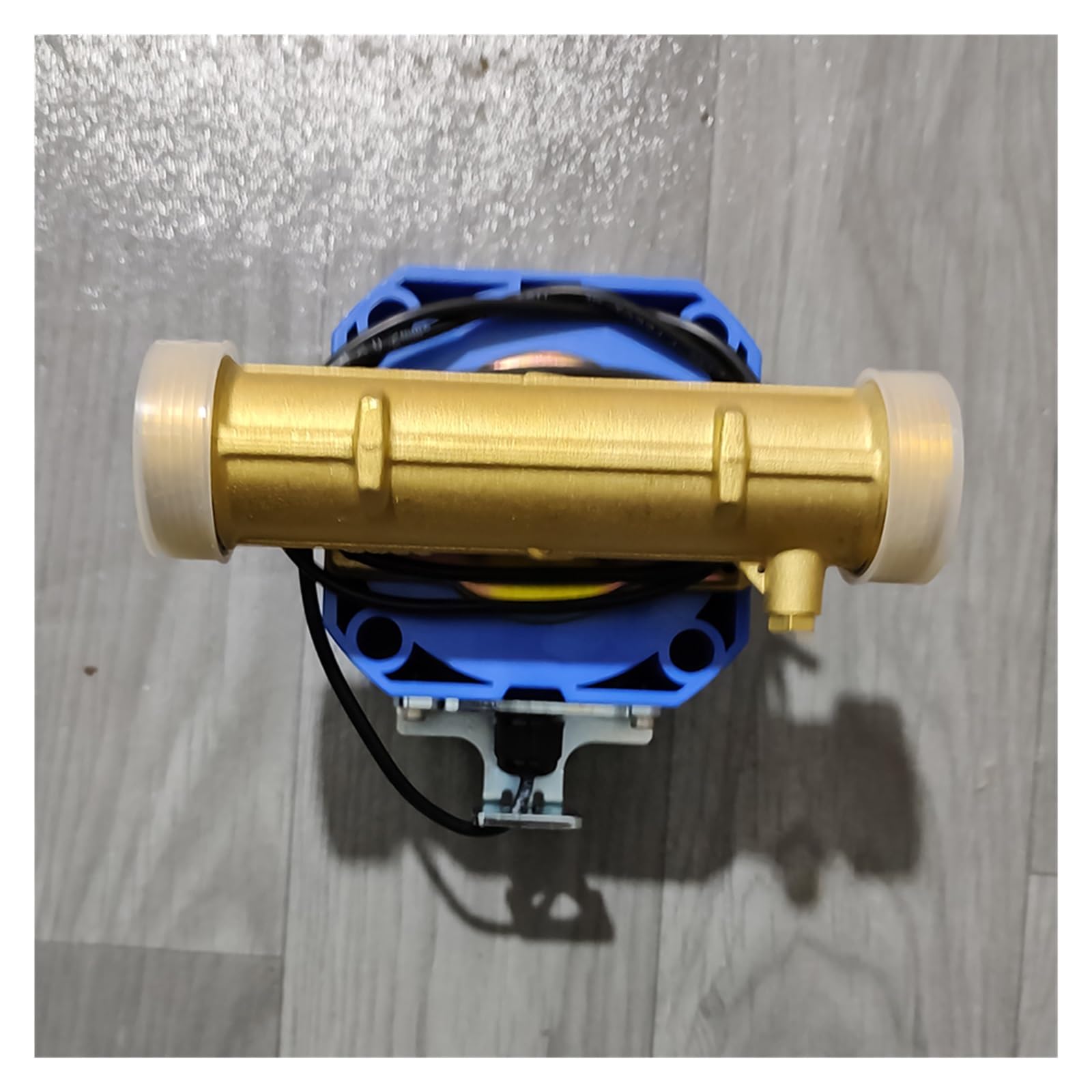 Wasserdurchflussmesser ASW-1 Ultraschall-Flüssigkeitsdurchflussmesser, RS485/USART, kleiner Durchmesser DN15–40 mm, Gewindeanschluss, Kupferrohr, intelligenter Wasserzähler(DN15)