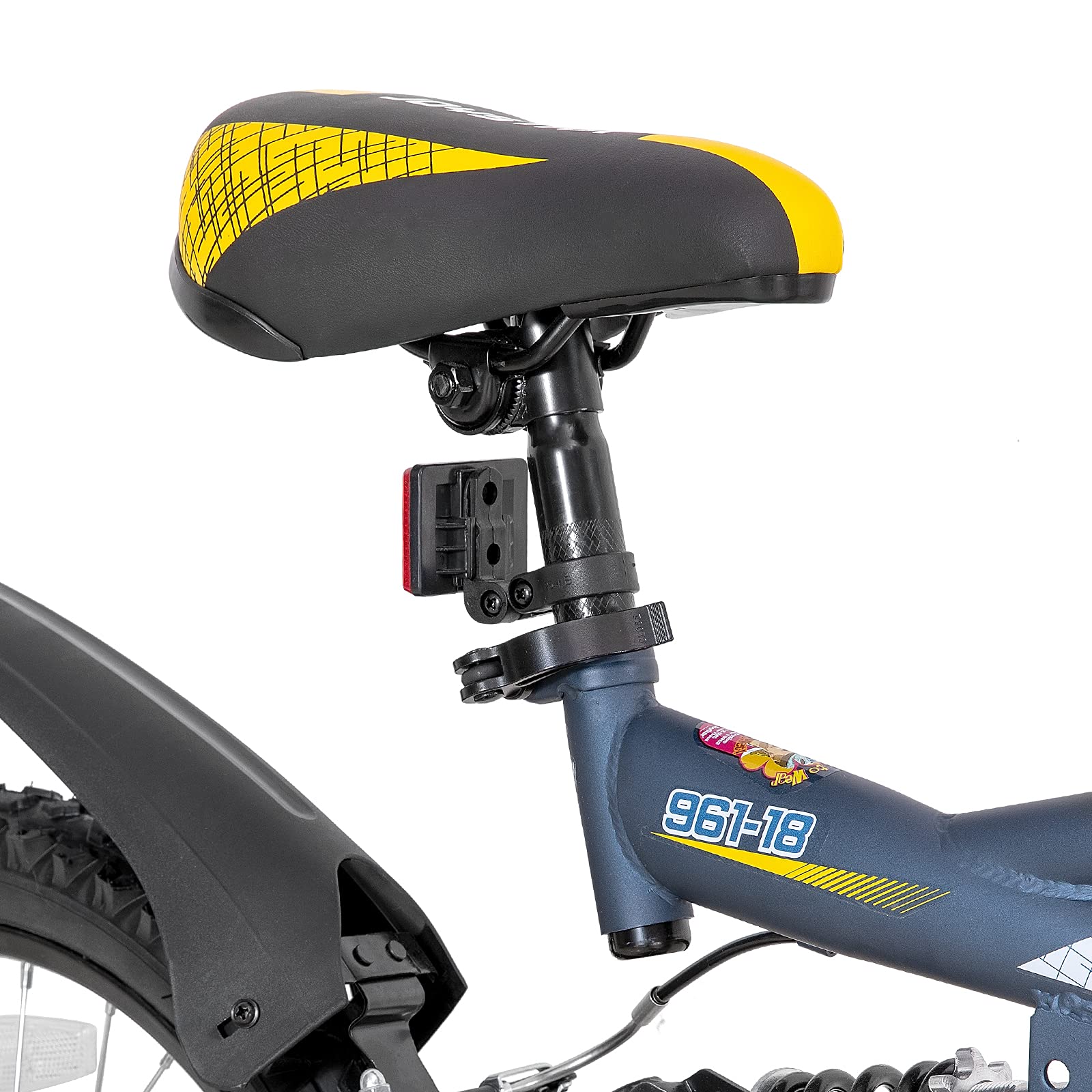 JOYSTAR mountain bike per bambini 20 pollici per ragazzi e ragazze dai 7 ai 13 anni, bici per bambini con telaio in acciaio a sospensione totale e trasmissione a 1 velocità con cavalletto.