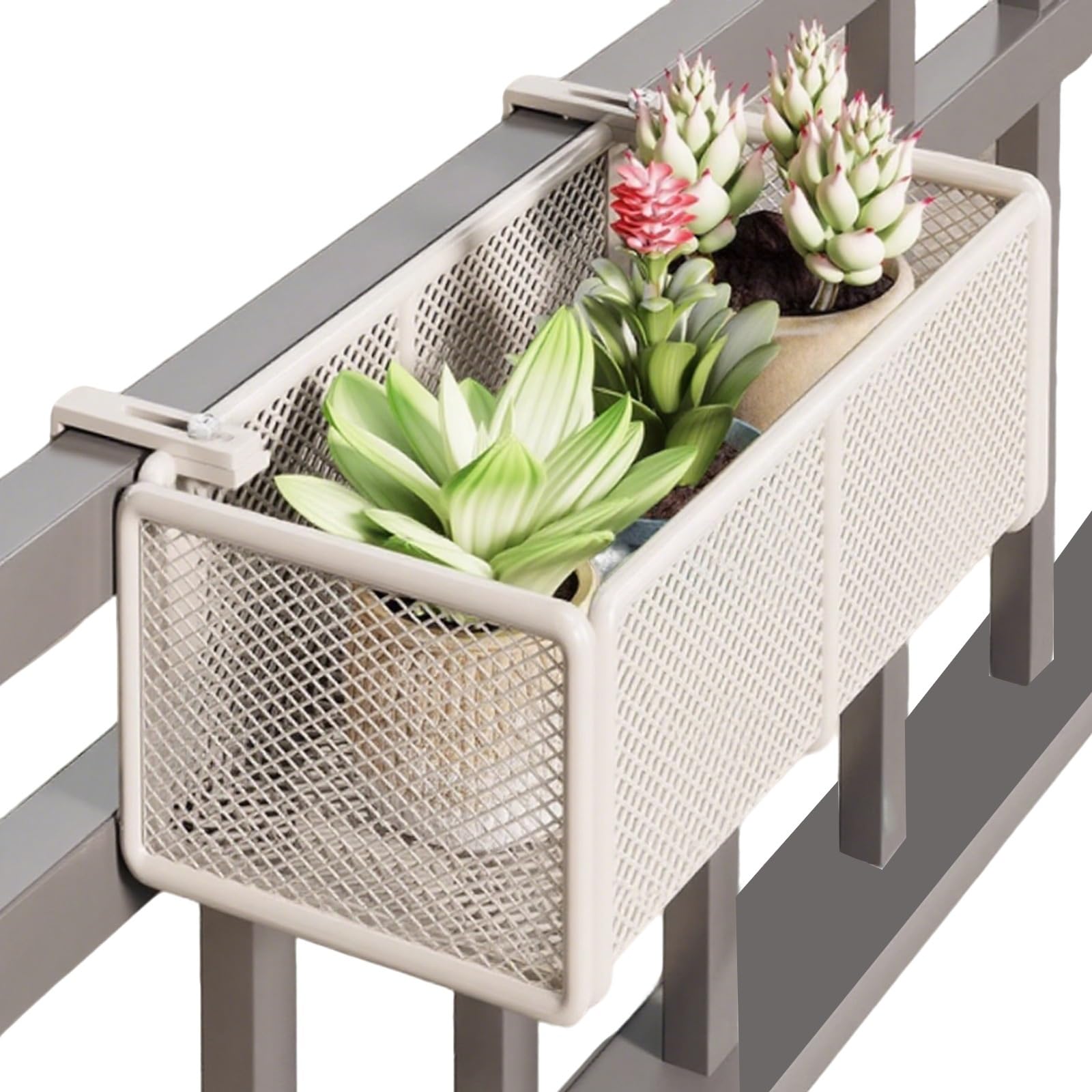 Soporte de macetas para ventana ideal para crear un jardín urbano en tu balcón