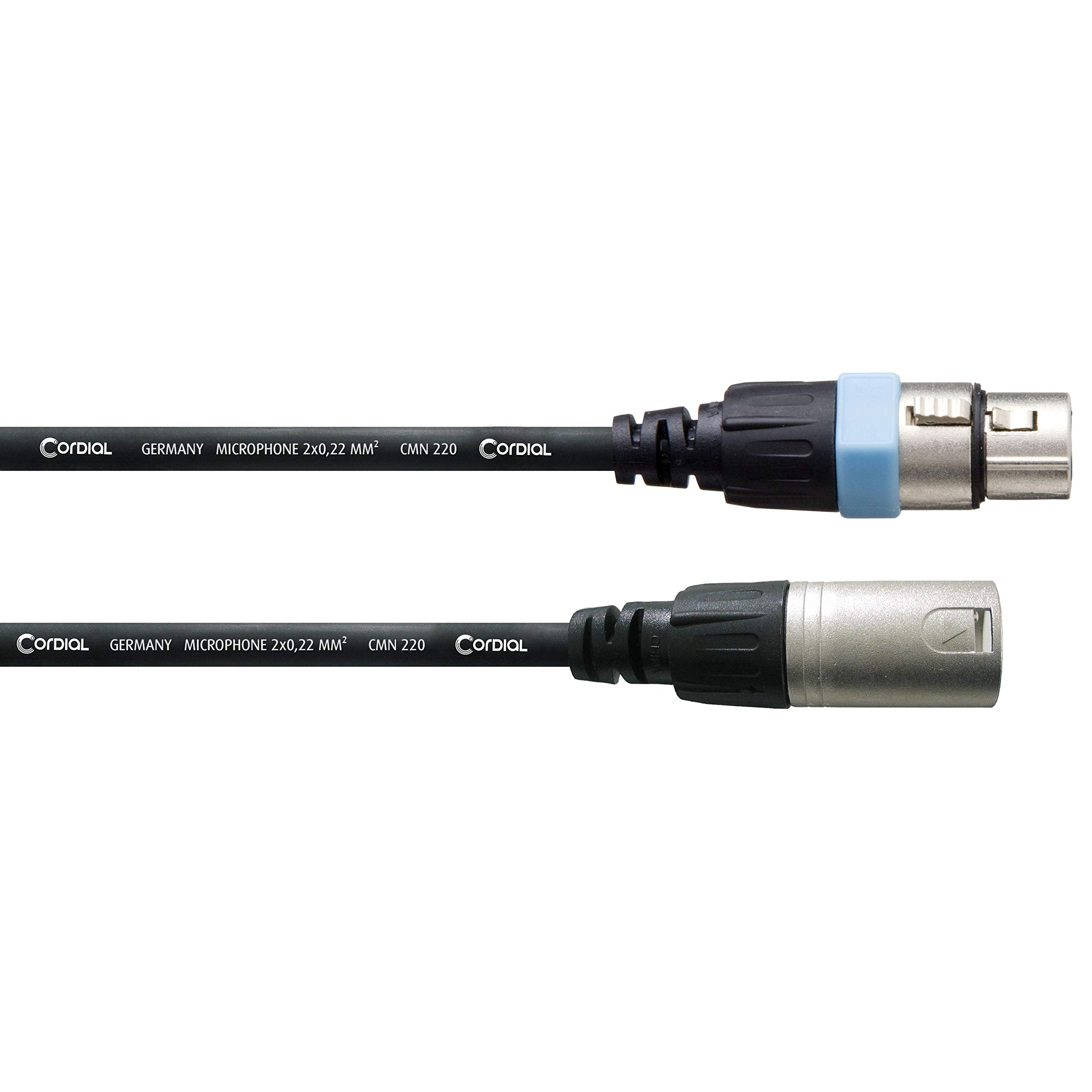 Cordial Intro 0.5m XLR Female to XLR Male Microphone Cable