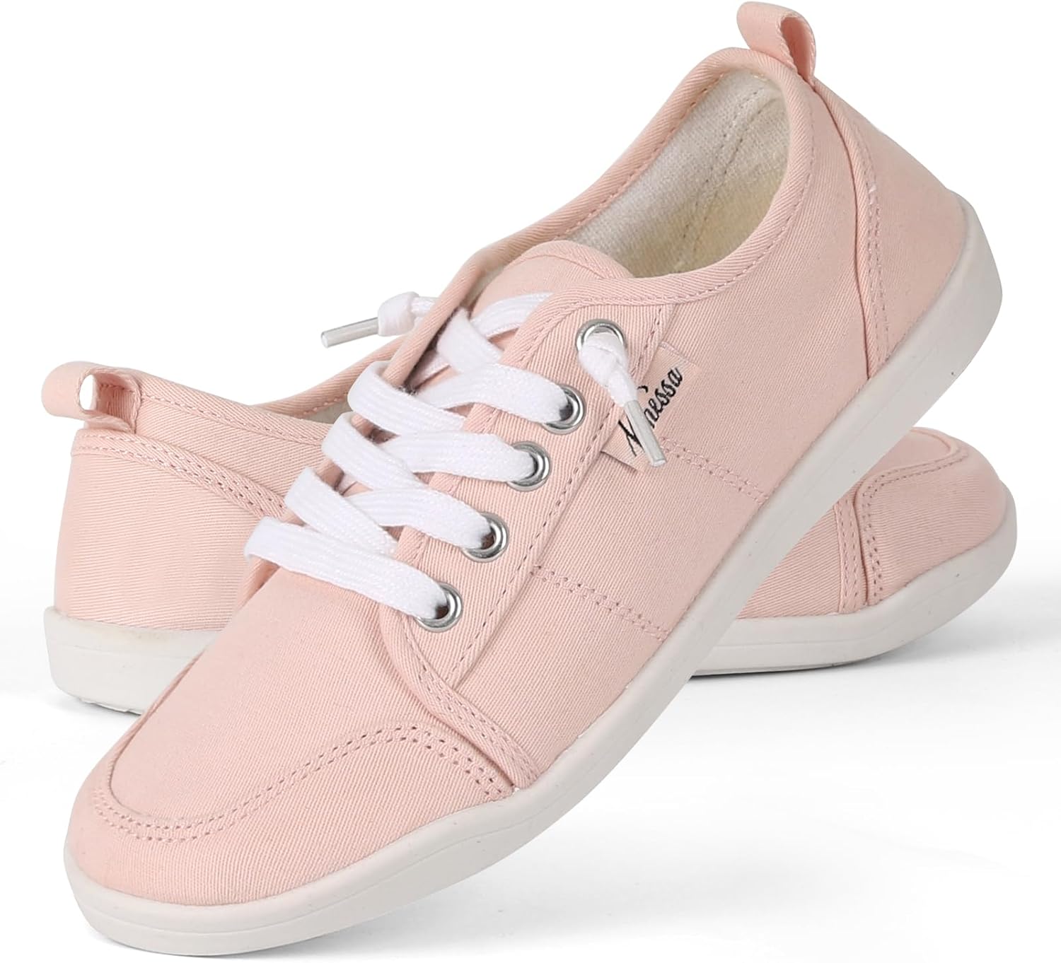 Womens Slip On Shoes, Canvas Tennis Shoes for Women with Arch Support, Classic Casual Fashion Sneaker Shoes Walking - Image 8