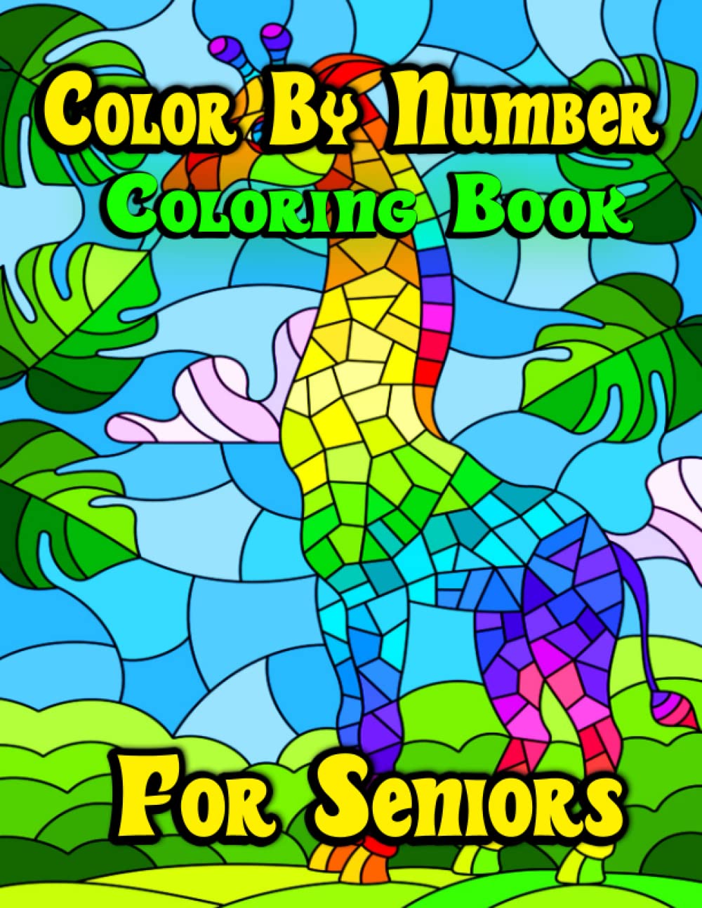 Buy Color By Number Coloring Book For Seniors Color By Number Coloring