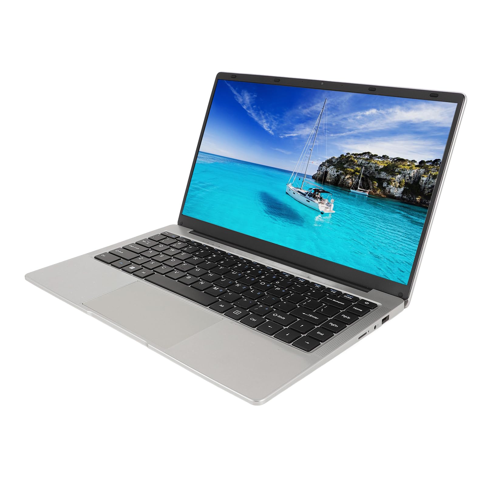 SUNGOOYUE Laptop da 14 Pollici per CPU N3700 con connettività Versatile, Adatto agli Studenti Universitari (Spina Europea)