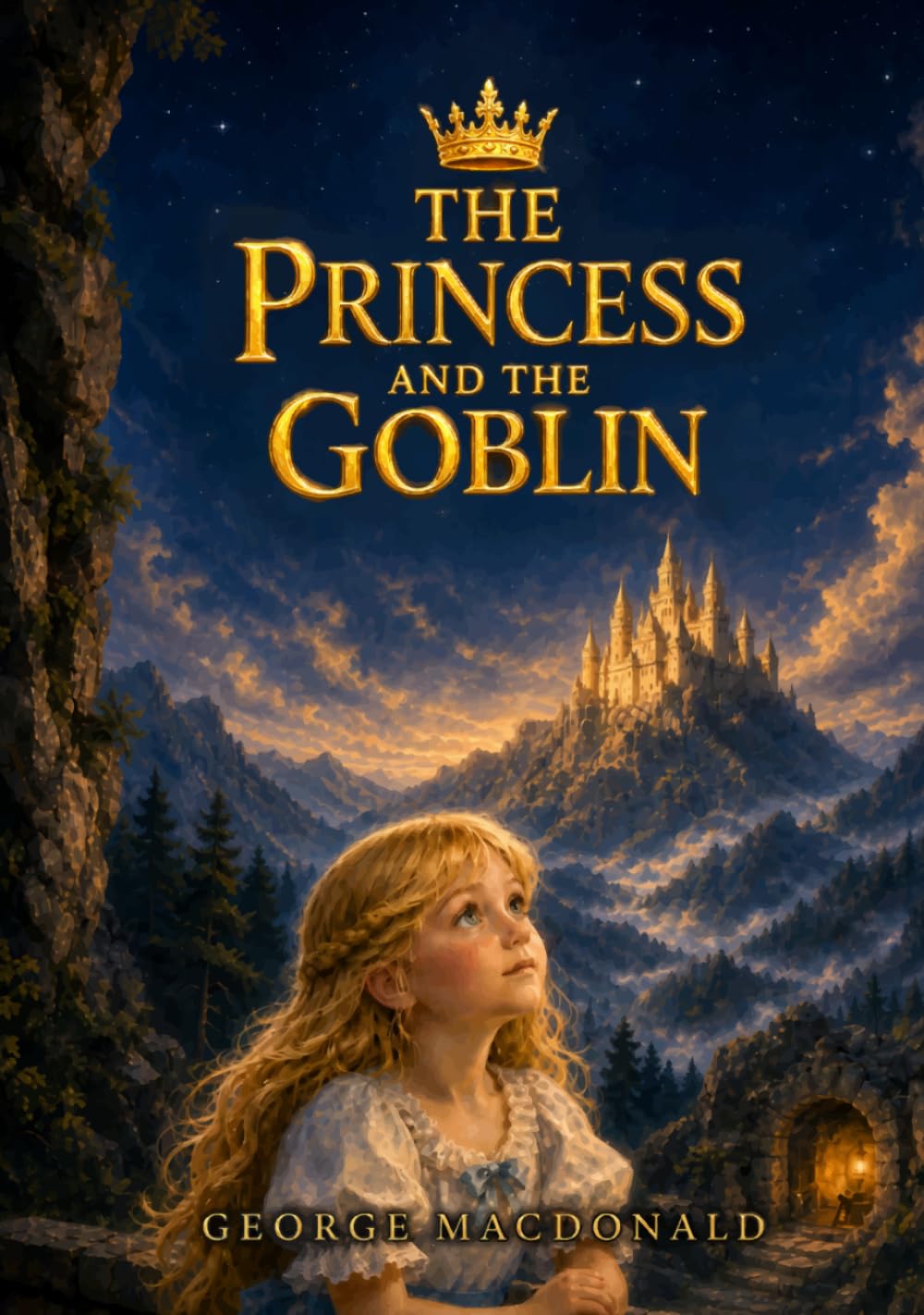 The Princess and the Goblin: Classic Illustrated Children's Book by George MacDonald